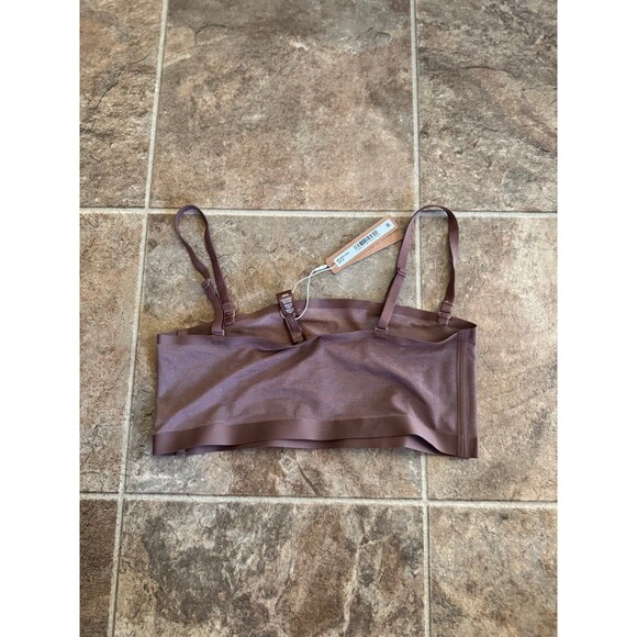 Skims Sheer Sculpt Bandeau Jasper Size Medium - Picture 5 of 7